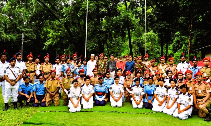 চবি বিএনসিসির গার্ড অব অনার, রক্তদান ও বৃক্ষরোপন  কর্মসূচি